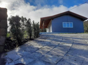 El jardín de Tara , una acogedora casa de madera.